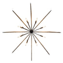 16 Light Chandelier<br /><span style="color:#4AB0CE;">Entrega: 4-10 dias en USA</span><br /><span style="color:#4AB0CE;font-size:60%;">PREGUNTE POR ENTREGA EN PANAMA</span><br />Collection: Machina<br />Finish: Matte Black/Sulihiya