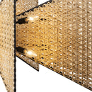 16 Light Chandelier<br /><span style="color:#4AB0CE;">Entrega: 4-10 dias en USA</span><br /><span style="color:#4AB0CE;font-size:60%;">PREGUNTE POR ENTREGA EN PANAMA</span><br />Collection: Machina<br />Finish: Matte Black/Sulihiya