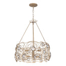 Six Light Chandelier<br /><span style="color:#4AB0CE;">Entrega: 0-1 semanas en USA</span><br /><span style="color:#4AB0CE;font-size:60%;">PREGUNTE POR ENTREGA EN PANAMA</span><br />Collection: Ethereal Rose<br />Finish: Havana Gold Ombre