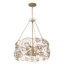 Six Light Chandelier<br /><span style="color:#4AB0CE;">Entrega: 0-1 semanas en USA</span><br /><span style="color:#4AB0CE;font-size:60%;">PREGUNTE POR ENTREGA EN PANAMA</span><br />Collection: Ethereal Rose<br />Finish: Havana Gold Ombre