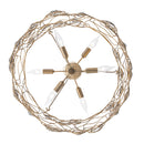 Six Light Chandelier<br /><span style="color:#4AB0CE;">Entrega: 16-17 semanas en USA</span><br /><span style="color:#4AB0CE;font-size:60%;">PREGUNTE POR ENTREGA EN PANAMA</span><br />Collection: Ethereal Rose<br />Finish: Havana Gold Ombre