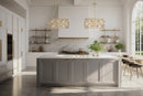 Six Light Chandelier<br /><span style="color:#4AB0CE;">Entrega: 0-1 semanas en USA</span><br /><span style="color:#4AB0CE;font-size:60%;">PREGUNTE POR ENTREGA EN PANAMA</span><br />Collection: Ethereal Rose<br />Finish: Havana Gold Ombre