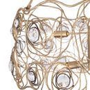Six Light Chandelier<br /><span style="color:#4AB0CE;">Entrega: 0-1 semanas en USA</span><br /><span style="color:#4AB0CE;font-size:60%;">PREGUNTE POR ENTREGA EN PANAMA</span><br />Collection: Ethereal Rose<br />Finish: Havana Gold Ombre