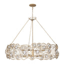 Eight Light Chandelier<br /><span style="color:#4AB0CE;">Entrega: 4-10 dias en USA</span><br /><span style="color:#4AB0CE;font-size:60%;">PREGUNTE POR ENTREGA EN PANAMA</span><br />Collection: Ethereal Rose<br />Finish: Havana Gold Ombre