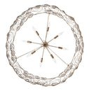 Eight Light Chandelier<br /><span style="color:#4AB0CE;">Entrega: 4-10 dias en USA</span><br /><span style="color:#4AB0CE;font-size:60%;">PREGUNTE POR ENTREGA EN PANAMA</span><br />Collection: Ethereal Rose<br />Finish: Havana Gold Ombre