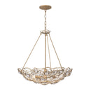 Six Light Pendant<br /><span style="color:#4AB0CE;">Entrega: 4-10 dias en USA</span><br /><span style="color:#4AB0CE;font-size:60%;">PREGUNTE POR ENTREGA EN PANAMA</span><br />Collection: Ethereal Rose<br />Finish: Havana Gold Ombre