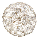 Eight Light Pendant<br /><span style="color:#4AB0CE;">Entrega: 4-10 dias en USA</span><br /><span style="color:#4AB0CE;font-size:60%;">PREGUNTE POR ENTREGA EN PANAMA</span><br />Collection: Ethereal Rose<br />Finish: Havana Gold Ombre