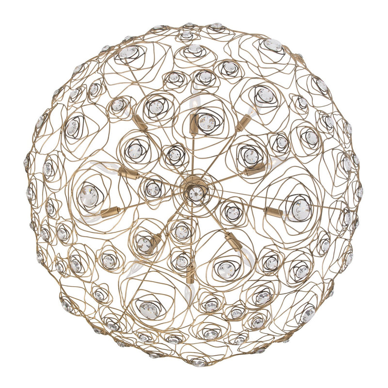 Ten Light Pendant<br /><span style="color:#4AB0CE;">Entrega: 4-10 dias en USA</span><br /><span style="color:#4AB0CE;font-size:60%;">PREGUNTE POR ENTREGA EN PANAMA</span><br />Collection: Ethereal Rose<br />Finish: Havana Gold Ombre