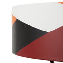 Five Light Pendant<br /><span style="color:#4AB0CE;">Entrega: 4-10 dias en USA</span><br /><span style="color:#4AB0CE;font-size:60%;">PREGUNTE POR ENTREGA EN PANAMA</span><br />Collection: Patchwork<br />Finish: Black/Satin Brass/Patchwork