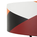 Five Light Pendant<br /><span style="color:#4AB0CE;">Entrega: 4-10 dias en USA</span><br /><span style="color:#4AB0CE;font-size:60%;">PREGUNTE POR ENTREGA EN PANAMA</span><br />Collection: Patchwork<br />Finish: Black/Satin Brass/Patchwork