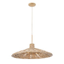 Five Light Pendant<br /><span style="color:#4AB0CE;">Entrega: 4-10 dias en USA</span><br /><span style="color:#4AB0CE;font-size:60%;">PREGUNTE POR ENTREGA EN PANAMA</span><br />Collection: Hilton Head<br />Finish: French Gold/Natural Seagrass