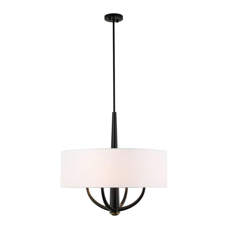 Four Light Pendant<br /><span style="color:#4AB0CE;">Entrega: 4-10 dias en USA</span><br /><span style="color:#4AB0CE;font-size:60%;">PREGUNTE POR ENTREGA EN PANAMA</span><br />Collection: Patchwork<br />Finish: Black/Satin Brass