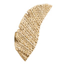 Varaluz - 901K02FGN - Two Light Wall Sconce - Banana Leaf - French Gold/Natural Seagrass