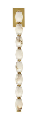 LED Wall Sconce<br /><span style="color:#4AB0CE;">Entrega: 8-9 semanas en USA</span><br /><span style="color:#4AB0CE;font-size:60%;">PREGUNTE POR ENTREGA EN PANAMA</span><br />Collection: Collier<br />Finish: Hand Rubbed Antique Brass