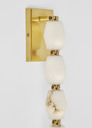 LED Wall Sconce<br /><span style="color:#4AB0CE;">Entrega: 4-5 semanas en USA</span><br /><span style="color:#4AB0CE;font-size:60%;">PREGUNTE POR ENTREGA EN PANAMA</span><br />Collection: Collier<br />Finish: Hand Rubbed Antique Brass