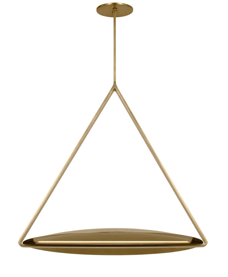 LED Pendant<br /><span style="color:#4AB0CE;">Entrega: 4-10 dias en USA</span><br /><span style="color:#4AB0CE;font-size:60%;">PREGUNTE POR ENTREGA EN PANAMA</span><br />Collection: Cymbal<br />Finish: Natural Brass