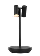 LED Table Lamp<br /><span style="color:#4AB0CE;">Entrega: 4-10 dias en USA</span><br /><span style="color:#4AB0CE;font-size:60%;">PREGUNTE POR ENTREGA EN PANAMA</span><br />Collection: Doppia<br />Finish: Black