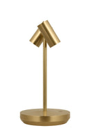LED Table Lamp<br /><span style="color:#4AB0CE;">Entrega: 4-10 dias en USA</span><br /><span style="color:#4AB0CE;font-size:60%;">PREGUNTE POR ENTREGA EN PANAMA</span><br />Collection: Doppia<br />Finish: Hand Rubbed Antique Brass