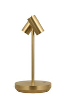 LED Table Lamp<br /><span style="color:#4AB0CE;">Entrega: 4-10 dias en USA</span><br /><span style="color:#4AB0CE;font-size:60%;">PREGUNTE POR ENTREGA EN PANAMA</span><br />Collection: Doppia<br />Finish: Hand Rubbed Antique Brass