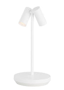 LED Table Lamp<br /><span style="color:#4AB0CE;">Entrega: 4-10 dias en USA</span><br /><span style="color:#4AB0CE;font-size:60%;">PREGUNTE POR ENTREGA EN PANAMA</span><br />Collection: Doppia<br />Finish: Matte White