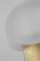 LED Table Lamp<br /><span style="color:#4AB0CE;">Entrega: 4-10 dias en USA</span><br /><span style="color:#4AB0CE;font-size:60%;">PREGUNTE POR ENTREGA EN PANAMA</span><br />Collection: Fio<br />Finish: Hand Rubbed Antique Brass