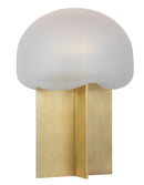 LED Table Lamp<br /><span style="color:#4AB0CE;">Entrega: 4-10 dias en USA</span><br /><span style="color:#4AB0CE;font-size:60%;">PREGUNTE POR ENTREGA EN PANAMA</span><br />Collection: Fio<br />Finish: Hand Rubbed Antique Brass