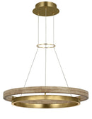 LED Chandelier<br /><span style="color:#4AB0CE;">Entrega: 4-10 dias en USA</span><br /><span style="color:#4AB0CE;font-size:60%;">PREGUNTE POR ENTREGA EN PANAMA</span><br />Collection: Grace<br />Finish: Hand Rubbed Antique Brass/Natural Oak