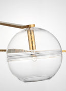 LED Chandelier<br /><span style="color:#4AB0CE;">Entrega: 4-10 dias en USA</span><br /><span style="color:#4AB0CE;font-size:60%;">PREGUNTE POR ENTREGA EN PANAMA</span><br />Collection: Lowing<br />Finish: Polished Antique Brass