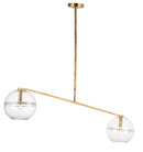 LED Chandelier<br /><span style="color:#4AB0CE;">Entrega: 3-4 semanas en USA</span><br /><span style="color:#4AB0CE;font-size:60%;">PREGUNTE POR ENTREGA EN PANAMA</span><br />Collection: Lowing<br />Finish: Polished Antique Brass