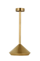 LED Table Lamp<br /><span style="color:#4AB0CE;">Entrega: 4-10 dias en USA</span><br /><span style="color:#4AB0CE;font-size:60%;">PREGUNTE POR ENTREGA EN PANAMA</span><br />Collection: Moneta<br />Finish: Hand Rubbed Antique Brass