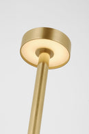 LED Table Lamp<br /><span style="color:#4AB0CE;">Entrega: 4-10 dias en USA</span><br /><span style="color:#4AB0CE;font-size:60%;">PREGUNTE POR ENTREGA EN PANAMA</span><br />Collection: Moneta<br />Finish: Hand Rubbed Antique Brass