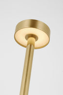LED Table Lamp<br /><span style="color:#4AB0CE;">Entrega: 23-24 semanas en USA</span><br /><span style="color:#4AB0CE;font-size:60%;">PREGUNTE POR ENTREGA EN PANAMA</span><br />Collection: Moneta<br />Finish: Hand Rubbed Antique Brass