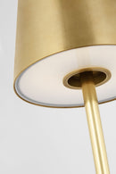LED Table Lamp<br /><span style="color:#4AB0CE;">Entrega: 4-10 dias en USA</span><br /><span style="color:#4AB0CE;font-size:60%;">PREGUNTE POR ENTREGA EN PANAMA</span><br />Collection: Nevis<br />Finish: Hand Rubbed Antique Brass