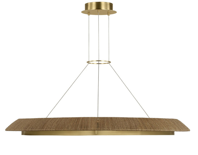 LED Chandelier<br /><span style="color:#4AB0CE;">Entrega: 12-13 semanas en USA</span><br /><span style="color:#4AB0CE;font-size:60%;">PREGUNTE POR ENTREGA EN PANAMA</span><br />Collection: Noa<br />Finish: Hand Rubbed Antique Brass