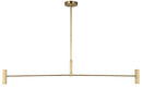 LED Linear Chandelier<br /><span style="color:#4AB0CE;">Entrega: 4-10 dias en USA</span><br /><span style="color:#4AB0CE;font-size:60%;">PREGUNTE POR ENTREGA EN PANAMA</span><br />Collection: Ponte<br />Finish: Hand Rubbed Antique Brass