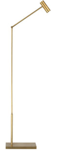 LED Floor Lamp<br /><span style="color:#4AB0CE;">Entrega: 4-10 dias en USA</span><br /><span style="color:#4AB0CE;font-size:60%;">PREGUNTE POR ENTREGA EN PANAMA</span><br />Collection: Ponte<br />Finish: Hand Rubbed Antique Brass
