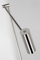 LED Floor Lamp<br /><span style="color:#4AB0CE;">Entrega: 4-10 dias en USA</span><br /><span style="color:#4AB0CE;font-size:60%;">PREGUNTE POR ENTREGA EN PANAMA</span><br />Collection: Ponte<br />Finish: Polished Nickel