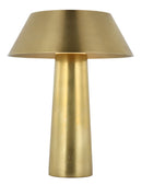 LED Table Lamp<br /><span style="color:#4AB0CE;">Entrega: 52-53 semanas en USA</span><br /><span style="color:#4AB0CE;font-size:60%;">PREGUNTE POR ENTREGA EN PANAMA</span><br />Collection: Sesa<br />Finish: Hand Rubbed Antique Brass
