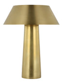 LED Table Lamp<br /><span style="color:#4AB0CE;">Entrega: 4-10 dias en USA</span><br /><span style="color:#4AB0CE;font-size:60%;">PREGUNTE POR ENTREGA EN PANAMA</span><br />Collection: Sesa<br />Finish: Hand Rubbed Antique Brass