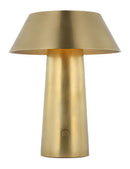 LED Table Lamp<br /><span style="color:#4AB0CE;">Entrega: 4-10 dias en USA</span><br /><span style="color:#4AB0CE;font-size:60%;">PREGUNTE POR ENTREGA EN PANAMA</span><br />Collection: Sesa<br />Finish: Hand Rubbed Antique Brass