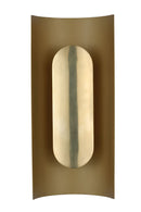 LED Wall Sconce<br /><span style="color:#4AB0CE;">Entrega: 2-3 semanas en USA</span><br /><span style="color:#4AB0CE;font-size:60%;">PREGUNTE POR ENTREGA EN PANAMA</span><br />Collection: Shielded<br />Finish: Hand Rubbed Antique Brass