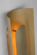 LED Wall Sconce<br /><span style="color:#4AB0CE;">Entrega: 2-3 semanas en USA</span><br /><span style="color:#4AB0CE;font-size:60%;">PREGUNTE POR ENTREGA EN PANAMA</span><br />Collection: Shielded<br />Finish: Hand Rubbed Antique Brass