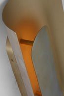 LED Wall Sconce<br /><span style="color:#4AB0CE;">Entrega: 2-3 semanas en USA</span><br /><span style="color:#4AB0CE;font-size:60%;">PREGUNTE POR ENTREGA EN PANAMA</span><br />Collection: Shielded<br />Finish: Hand Rubbed Antique Brass