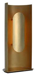 LED Table Lamp<br /><span style="color:#4AB0CE;">Entrega: 4-10 dias en USA</span><br /><span style="color:#4AB0CE;font-size:60%;">PREGUNTE POR ENTREGA EN PANAMA</span><br />Collection: Shielded<br />Finish: Hand Rubbed Antique Brass