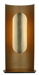 LED Table Lamp<br /><span style="color:#4AB0CE;">Entrega: 4-10 dias en USA</span><br /><span style="color:#4AB0CE;font-size:60%;">PREGUNTE POR ENTREGA EN PANAMA</span><br />Collection: Shielded<br />Finish: Hand Rubbed Antique Brass