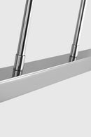 Visual Comfort Modern - 700LSSTG48PSS-LED927 - LED Linear Suspension - Stagger - Polished Stainless Steel