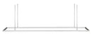 LED Linear Suspension<br /><span style="color:#4AB0CE;">Entrega: 4-10 dias en USA</span><br /><span style="color:#4AB0CE;font-size:60%;">PREGUNTE POR ENTREGA EN PANAMA</span><br />Collection: Stagger<br />Finish: Polished Stainless Steel