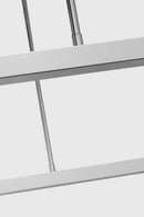Visual Comfort Modern - 700LSSTG84PSS-LED927-277 - LED Linear Suspension - Stagger - Polished Stainless Steel