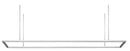 LED Linear Suspension<br /><span style="color:#4AB0CE;">Entrega: 4-10 dias en USA</span><br /><span style="color:#4AB0CE;font-size:60%;">PREGUNTE POR ENTREGA EN PANAMA</span><br />Collection: Stagger<br />Finish: Polished Stainless Steel