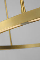 LED Chandelier<br /><span style="color:#4AB0CE;">Entrega: 11-12 semanas en USA</span><br /><span style="color:#4AB0CE;font-size:60%;">PREGUNTE POR ENTREGA EN PANAMA</span><br />Collection: Stagger<br />Finish: Hand Rubbed Antique Brass